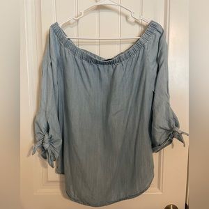 Off the shoulder blouse